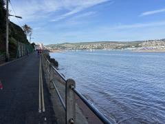 Heading towards Shaldon to get the ferry across the River Teign